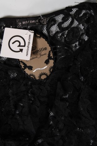 Γυναικεία μπλούζα Best Emilie, Μέγεθος M, Χρώμα Μαύρο, Τιμή 5,75 €