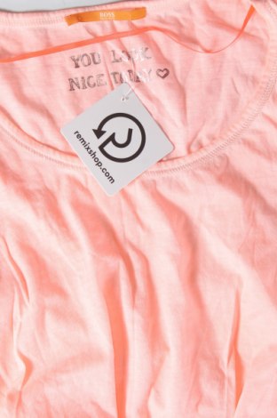 Дамска тениска Boss Orange, Размер XS, Цвят Розов, Цена 47,60 лв.
