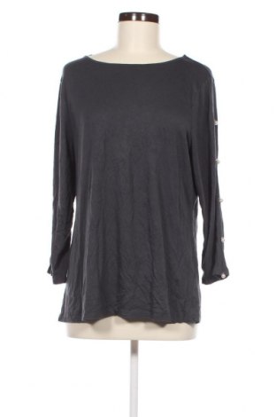 Γυναικεία μπλούζα Cable & Gauge, Μέγεθος XL, Χρώμα Γκρί, Τιμή 5,88 €