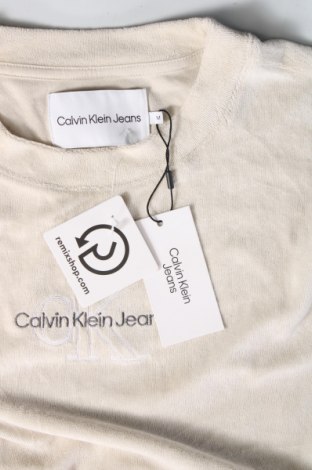 Damen Shirt Calvin Klein Jeans, Größe M, Farbe Ecru, Preis 31,96 €