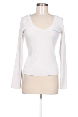 Γυναικεία μπλούζα Calvin Klein Jeans, Μέγεθος M, Χρώμα Λευκό, Τιμή 25,57 €