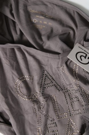 Дамска блуза Calvin Klein Jeans, Размер M, Цвят Сив, Цена 27,50 лв.
