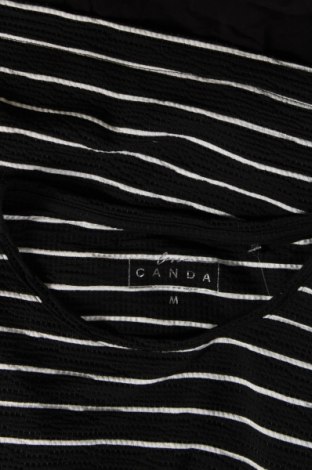 Γυναικεία μπλούζα Canda, Μέγεθος M, Χρώμα Μαύρο, Τιμή 4,11 €
