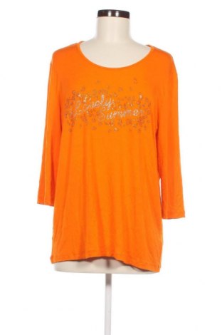 Γυναικεία μπλούζα Carla B., Μέγεθος XL, Χρώμα Πορτοκαλί, Τιμή 9,46 €