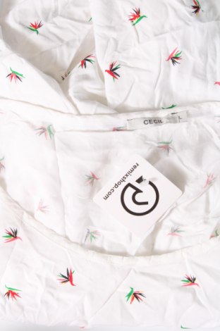 Damen Shirt Cecil, Größe L, Farbe Weiß, Preis 23,66 €