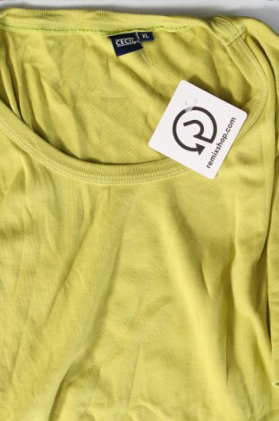 Γυναικεία μπλούζα Cecil, Μέγεθος XL, Χρώμα Πράσινο, Τιμή 10,30 €