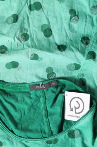 Дамска блуза Cecil, Размер M, Цвят Зелен, Цена 10,20 лв.