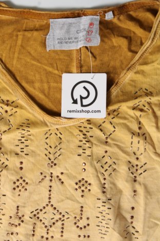 Γυναικεία μπλούζα Cecil, Μέγεθος L, Χρώμα Κίτρινο, Τιμή 10,52 €