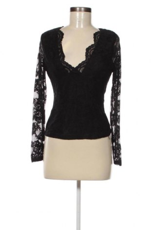 Γυναικεία μπλούζα ChicMe, Μέγεθος M, Χρώμα Μαύρο, Τιμή 4,70 €