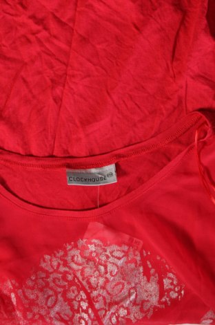 Damen Shirt Clockhouse, Größe XS, Farbe Rot, Preis € 3,99