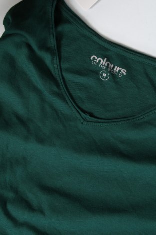 Γυναικεία μπλούζα Colours Of The World, Μέγεθος M, Χρώμα Πράσινο, Τιμή 5,88 €