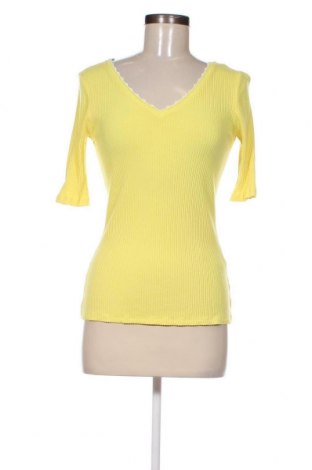Γυναικεία μπλούζα Comma,, Μέγεθος XS, Χρώμα Κίτρινο, Τιμή 25,61 €