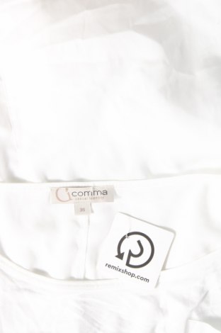 Γυναικεία μπλούζα Comma,, Μέγεθος S, Χρώμα Λευκό, Τιμή 11,88 €