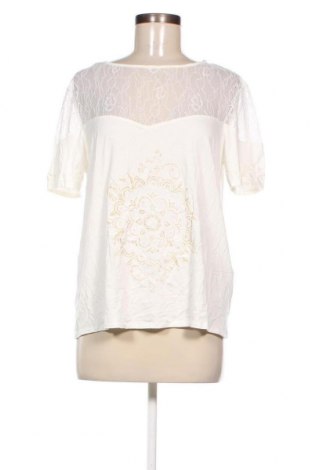 Damen Shirt Desigual, Größe XL, Farbe Weiß, Preis € 18,37