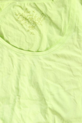 Γυναικεία μπλούζα Edc By Esprit, Μέγεθος XL, Χρώμα Πράσινο, Τιμή 11,57 €