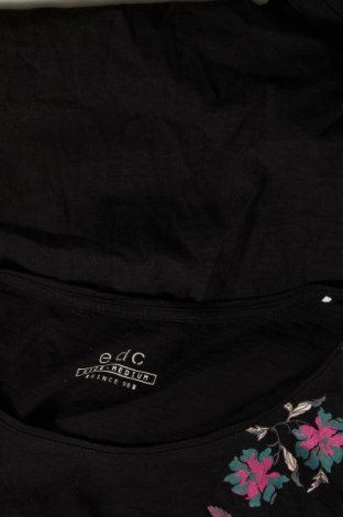 Damen Shirt Edc By Esprit, Größe M, Farbe Schwarz, Preis 23,66 €