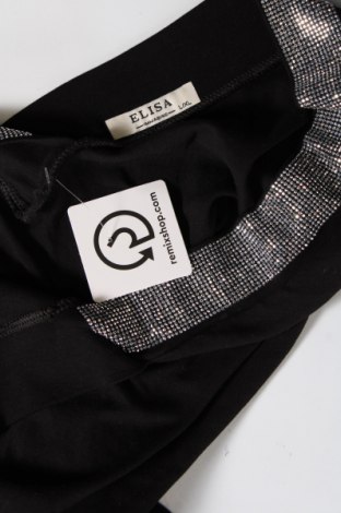 Γυναικεία μπλούζα Elisa, Μέγεθος L, Χρώμα Μαύρο, Τιμή 10,00 €