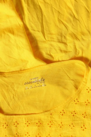 Дамска блуза Essentials by Tchibo, Размер M, Цвят Жълт, Цена 19,00 лв.