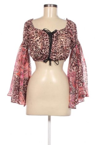 Дамска блуза F**k, Размер L, Цвят Многоцветен, Цена 65,45 лв.