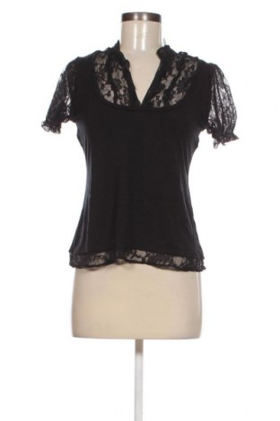 Дамска блуза F&F, Размер M, Цвят Черен, Цена 11,14 лв.