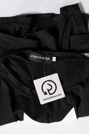 Γυναικεία μπλούζα Fancyqube, Μέγεθος S, Χρώμα Μαύρο, Τιμή 2,94 €