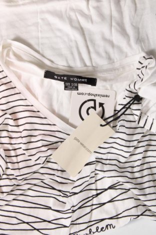 Γυναικεία μπλούζα Gate Woman, Μέγεθος S, Χρώμα Λευκό, Τιμή 9,92 €