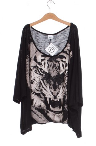 Γυναικεία μπλούζα Gina Tricot, Μέγεθος XS, Χρώμα Μαύρο, Τιμή 17,25 €