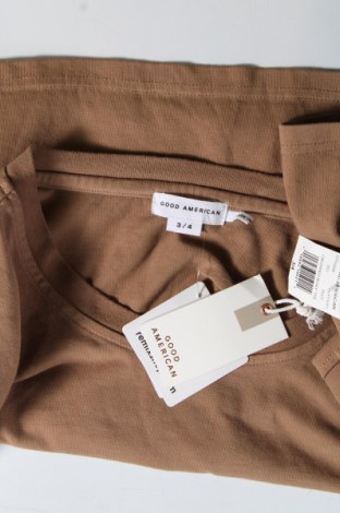 Γυναικεία μπλούζα Good American, Μέγεθος M, Χρώμα Καφέ, Τιμή 31,73 €