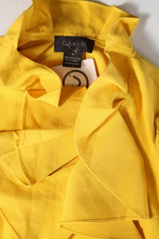 Γυναικεία μπλούζα Gracia, Μέγεθος S, Χρώμα Κίτρινο, Τιμή 10,54 €