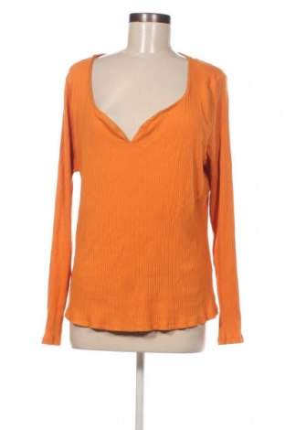 Дамска блуза H&M, Размер XXL, Цвят Оранжев, Цена 11,40 лв.