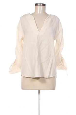 Дамска блуза H&M, Размер M, Цвят Екрю, Цена 10,16 лв.