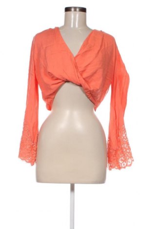 Damen Shirt H&M, Größe XS, Farbe Orange, Preis 13,22 €