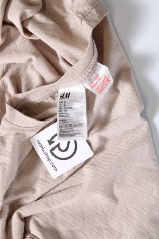 Γυναικεία μπλούζα H&M, Μέγεθος S, Χρώμα  Μπέζ, Τιμή 4,11 €