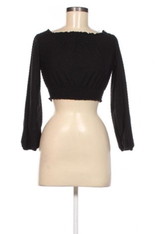 Дамска блуза H&M Divided, Размер XS, Цвят Черен, Цена 7,60 лв.