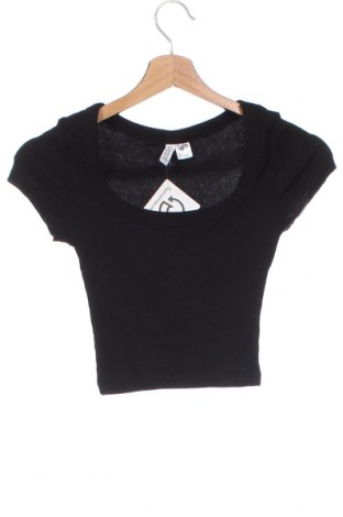 Дамска блуза H&M Divided, Размер XS, Цвят Черен, Цена 10,83 лв.