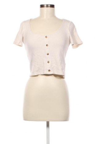 Дамска блуза H&M Divided, Размер L, Цвят Екрю, Цена 9,88 лв.