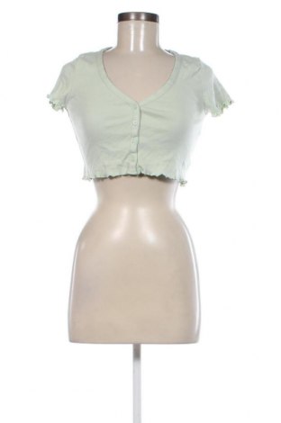 Дамска блуза H&M Divided, Размер XXS, Цвят Зелен, Цена 5,70 лв.