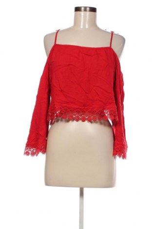 Γυναικεία μπλούζα H&M Divided, Μέγεθος XS, Χρώμα Κόκκινο, Τιμή 4,11 €