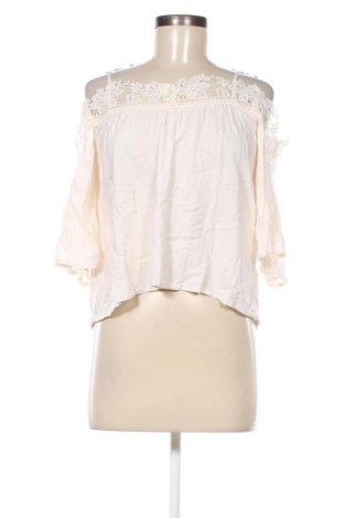 Damen Shirt H&M Divided, Größe XS, Farbe Ecru, Preis € 4,63