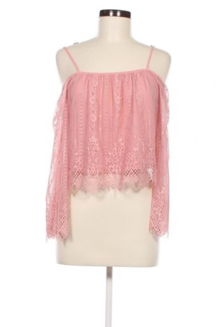 Γυναικεία μπλούζα H&M Divided, Μέγεθος XXS, Χρώμα Ρόζ , Τιμή 5,88 €