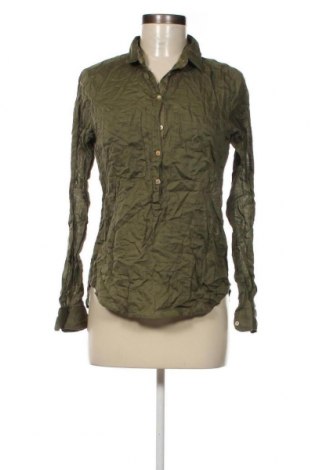 Дамска блуза H&M L.O.G.G., Размер XS, Цвят Зелен, Цена 9,50 лв.