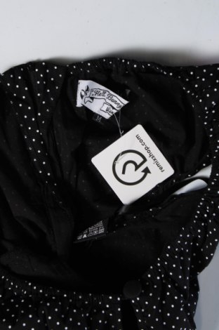 Γυναικεία μπλούζα Hell Bunny, Μέγεθος M, Χρώμα Μαύρο, Τιμή 9,39 €