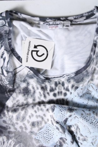 Γυναικεία μπλούζα Highlight Company, Μέγεθος XL, Χρώμα Πολύχρωμο, Τιμή 10,52 €