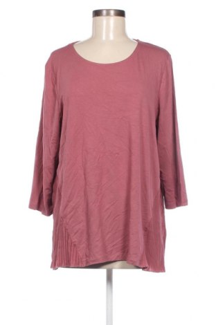 Damen Shirt Himmelblau by Lola Paltinger, Größe L, Farbe Aschrosa, Preis 10,65 €