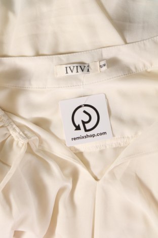 Γυναικεία μπλούζα Ivivi, Μέγεθος S, Χρώμα Εκρού, Τιμή 4,11 €