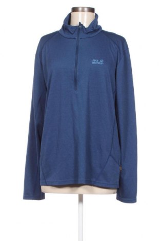 Damen Shirt Jack Wolfskin, Größe XXL, Farbe Blau, Preis € 11,83