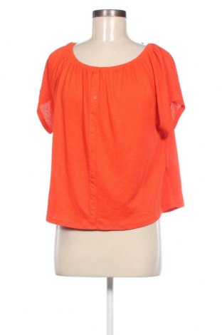 Damen Shirt Jean Pascale, Größe L, Farbe Orange, Preis 6,87 €