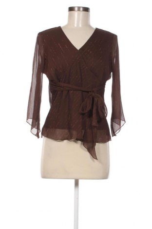 Дамска блуза Jessica, Размер M, Цвят Кафяв, Цена 11,29 лв.