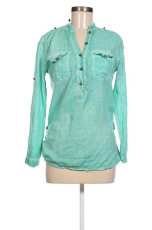 Γυναικεία μπλούζα Kei-Bix-Kei, Μέγεθος S, Χρώμα Πράσινο, Τιμή 7,41 €