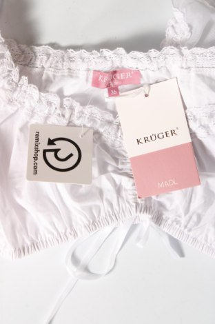 Дамска блуза Kruder, Размер S, Цвят Бял, Цена 9,92 лв.